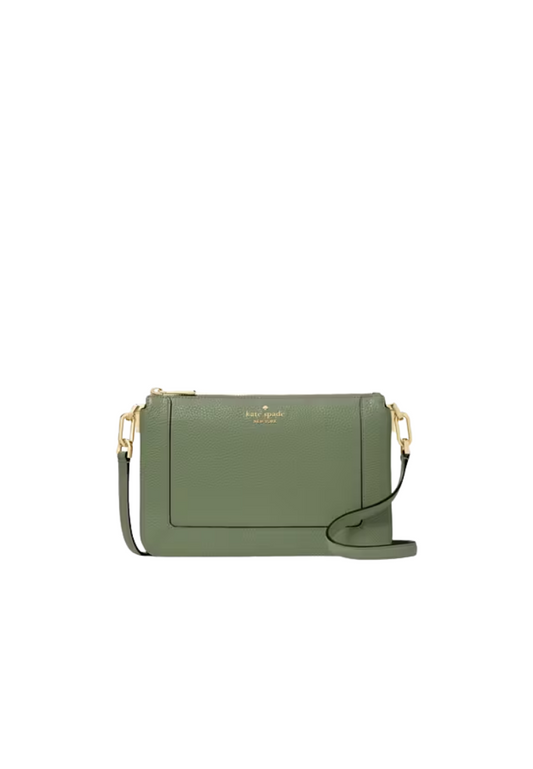 Kate Spade Lena Double Compartment Crossbody Bag In Romaine KH430