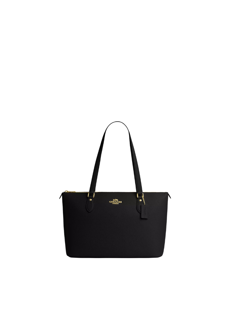 ( PREORDER ) Coach Gallery Tote Bag In Gold Black CV402