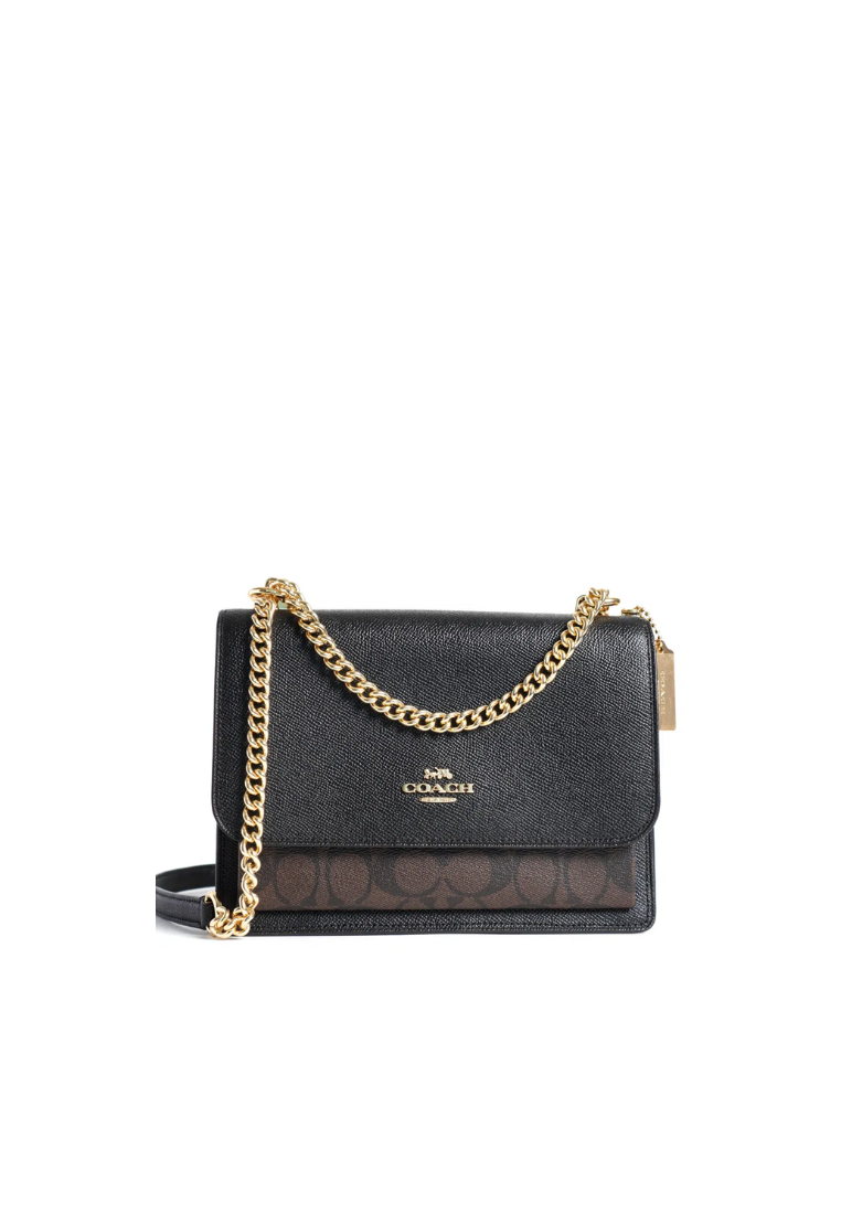 Coach Signature Klare Crossbody 91019 In Brown Black