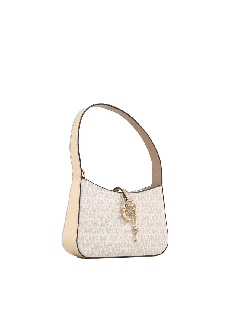 Michael Kors Lyra Small Pochette Shoulder Bag In Pale Gold 35T4G1YC5V