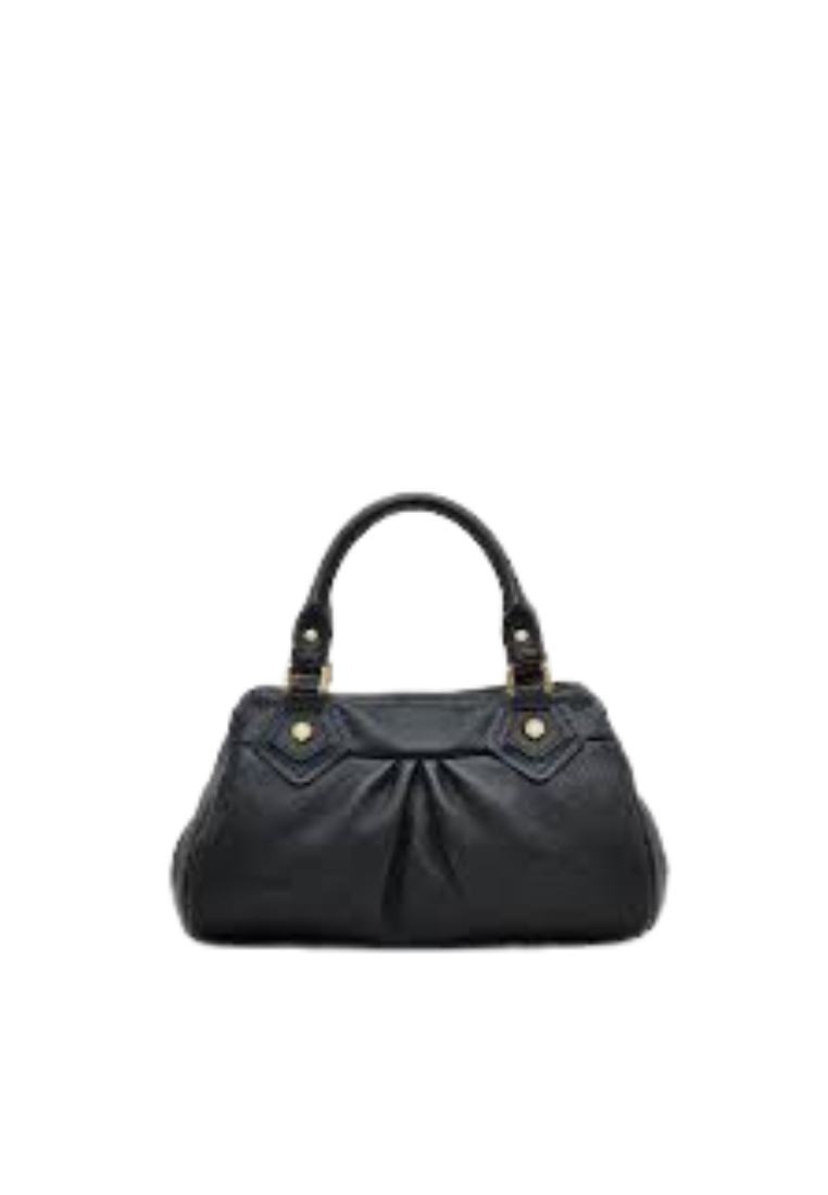 ( PRELOVED ) Marc Jacobs Classic Q Baby Groove Satchel In Black 2F3HSC006H01