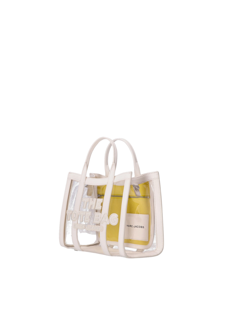 Marc Jacobs The Clear Small Tote Bag In White 2P4HTT047H03