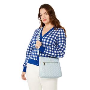 Kate Spade Signature Spade Flower Swingpack Crossbody Bag In Blue Glow KG481