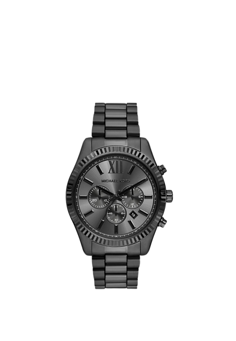 ( PREORDER ) Michael Kors Oversized Lexington Black-Tone Watch In Black MK9154