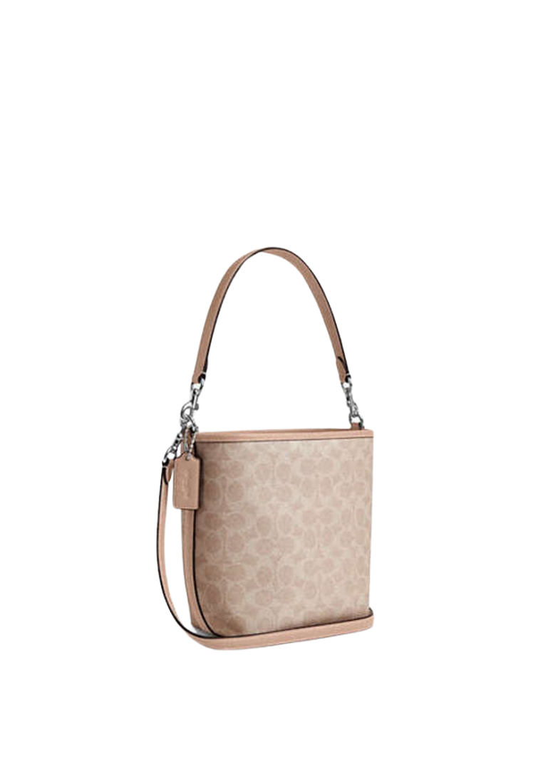 ( PREORDER ) Coach City Bucket Crossbody In Silver Sand Taupe CT800