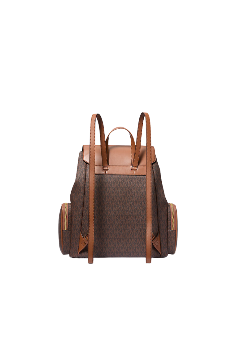 ( PREORDER ) Michael Kors Jet Set Large Logo Backpack In Brown 35T1GTTB3B