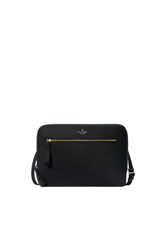 Kate Spade Chelsea Nylon Laptop Bag In Black KE070