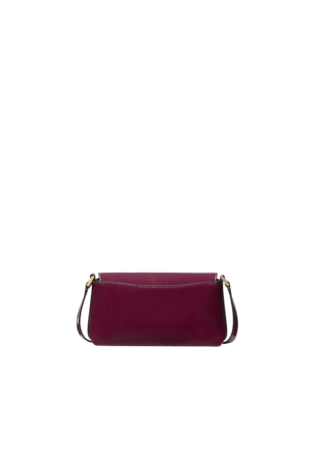 Kate Spade Gwen Textured Patent Crossbody Bag In Deep Cherry KP151