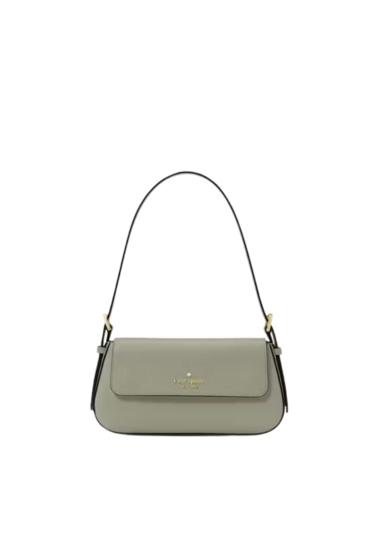 ( PREORDER ) Kate Spade Madison Saffiano Leather Small Flap Shoulder Bag In Dusky Pine KK952