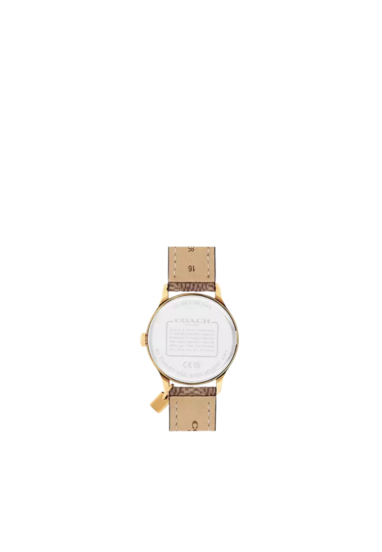 ( PREORDER ) Coach Ruby Watch, 32 Mm Watches In Khaki CX692