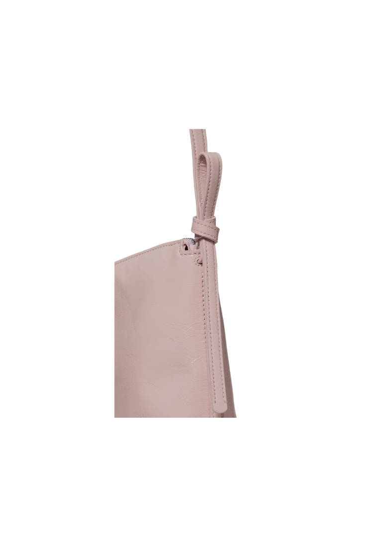 ( PREORDER ) Kate Spade Loop Crinkle Patent Large Shoulder Bag In Morning Beach KO359