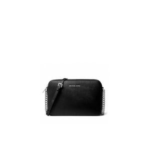Michael Kors Jet Set Travel Crossbody Bag Large EW In Black 35F8STTC9L