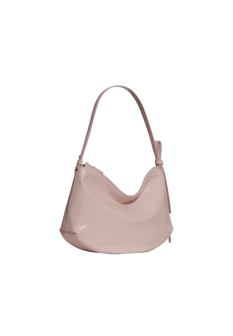 ( PREORDER ) Kate Spade Loop Crinkle Patent Large Shoulder Bag In Morning Beach KO359
