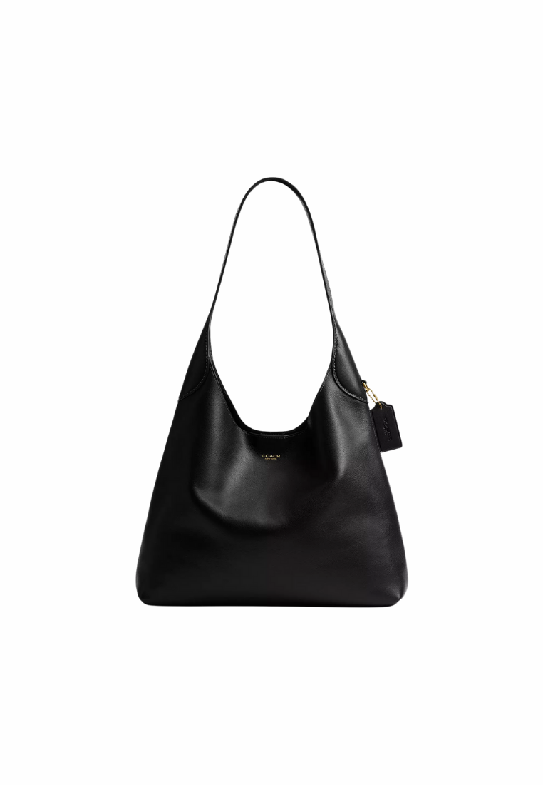 ( PREORDER ) Coach Brooklyn 34 Shoulder Bag In Brass Black CCU00