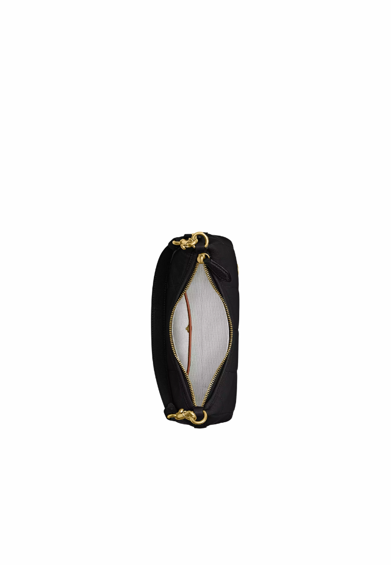 ( PREORDER ) Coach Juliet 25 With Quilting Shoulder Bag In Brass Black CDZ65