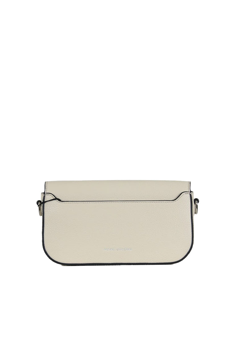 Marc Jacobs 2Way Shoulder Bag Plain Leather In Marshmallow 4F3HSH016H02