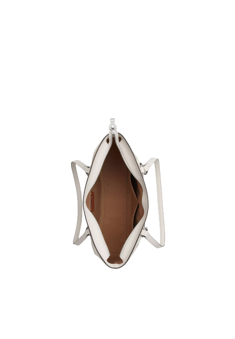 ( PREORDER ) Coach Station With Star Print Tote Bag In Silver CCE99