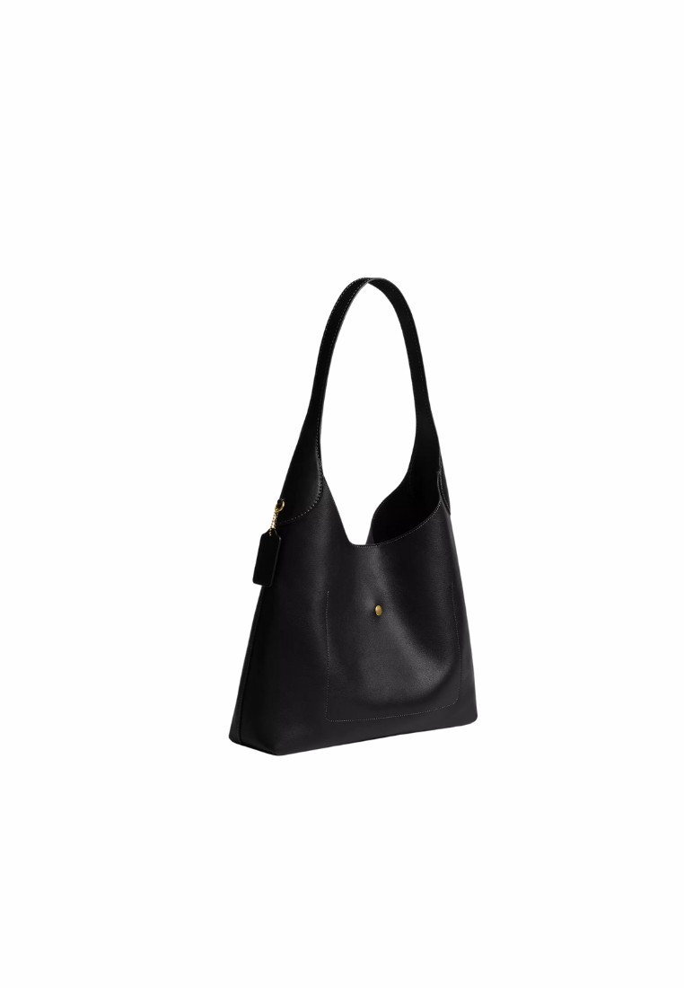 ( PREORDER ) Coach Brooklyn 34 Shoulder Bag In Brass Black CCU00