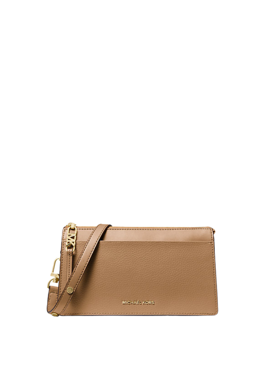 ( PREORDER ) Michael Kors Empire Large Leather Convertible Crossbody Bag In Husk 32H3G8EC7L