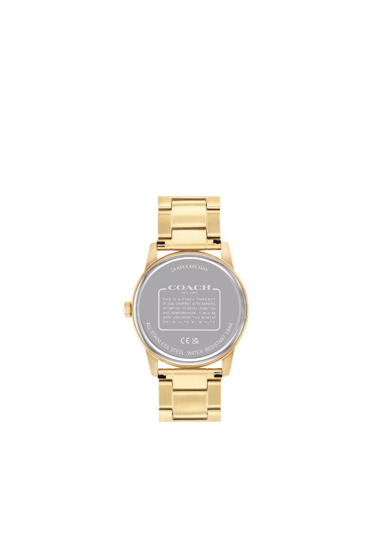 ( PREORDER ) Coach Keane Watch Gift Set In Gold Black CCT19