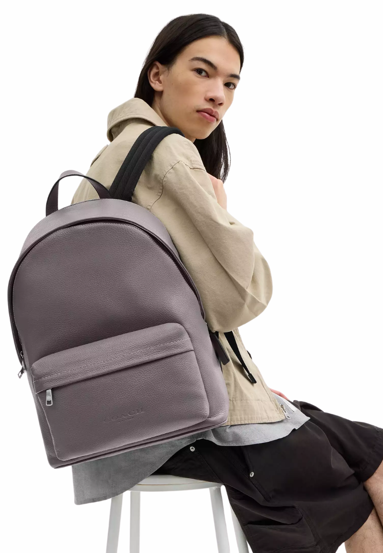 ( PREORDER ) Coach Taylor Backpack In Silver Graphite CDX93