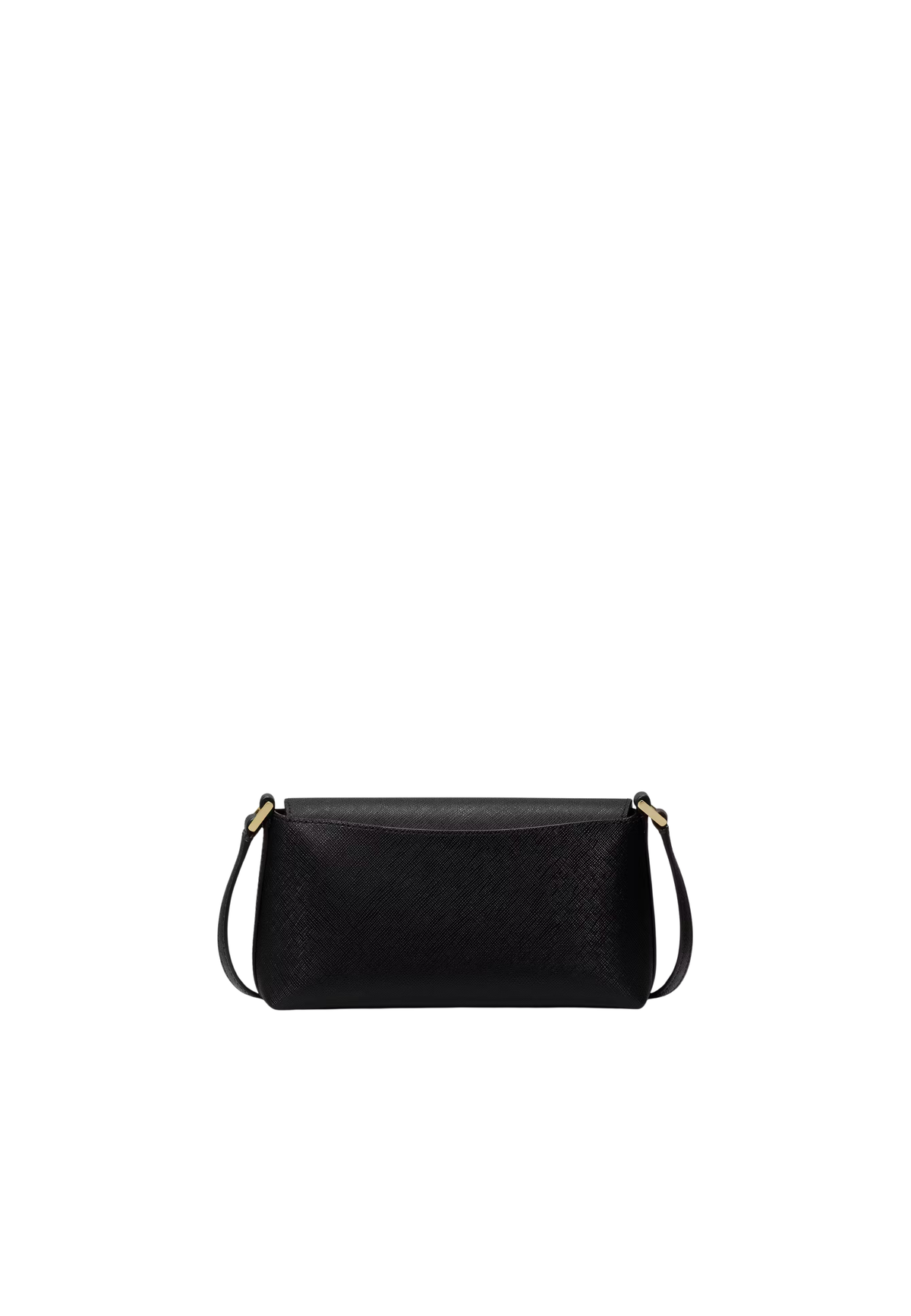 Kate Spade Gwen Textured Patent Crossbody Bag In Black KP150