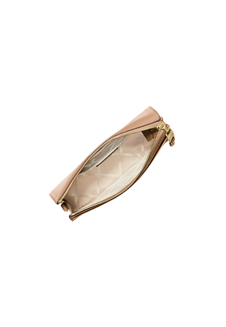 ( PREORDER ) Michael Kors Empire Large Leather Convertible Crossbody Bag In Husk 32H3G8EC7L