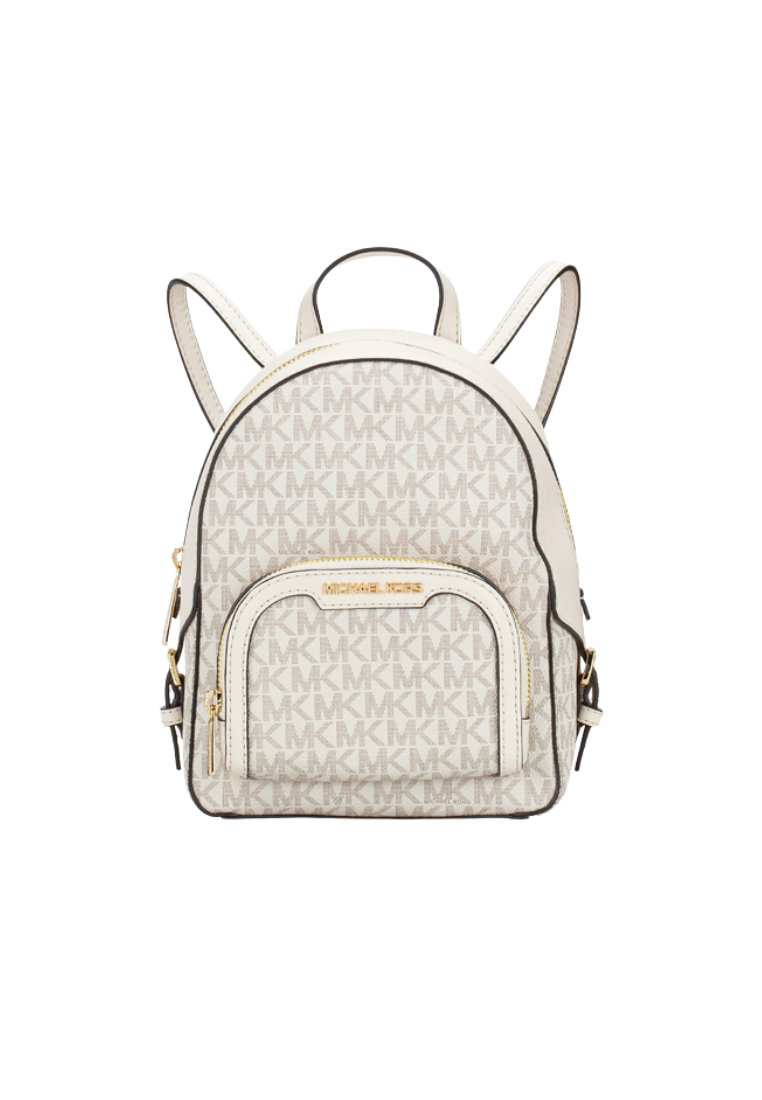 Michael Kors Jaycee Mini Backpack In Light Cream Multi 35T2G8TB1B