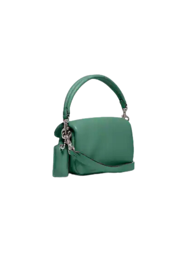 Coach Pillow Tabby Shoulder Bag In Bright Green C3880 (BOUTIQUE)