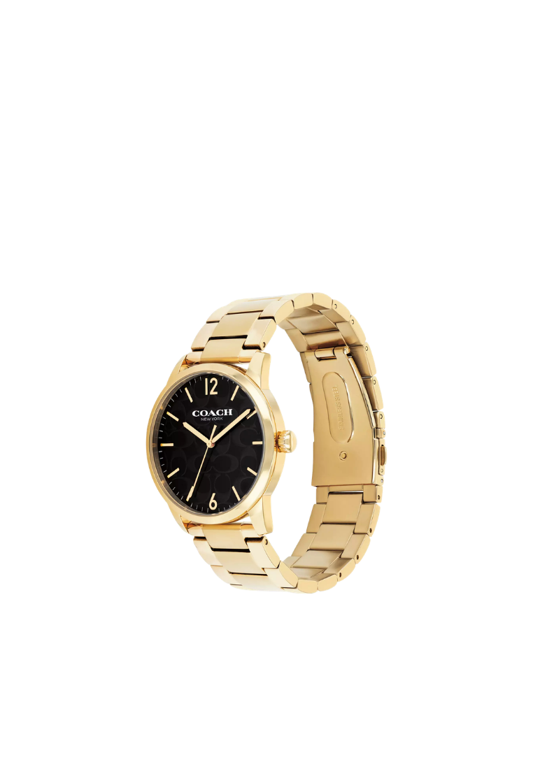 ( PREORDER ) Coach Keane Watch Gift Set In Gold Black CCT19