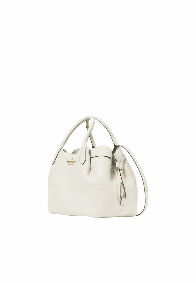 ( PREORDER ) Kate Spade Dumpling Large Satchel Bag In Meringue K8134