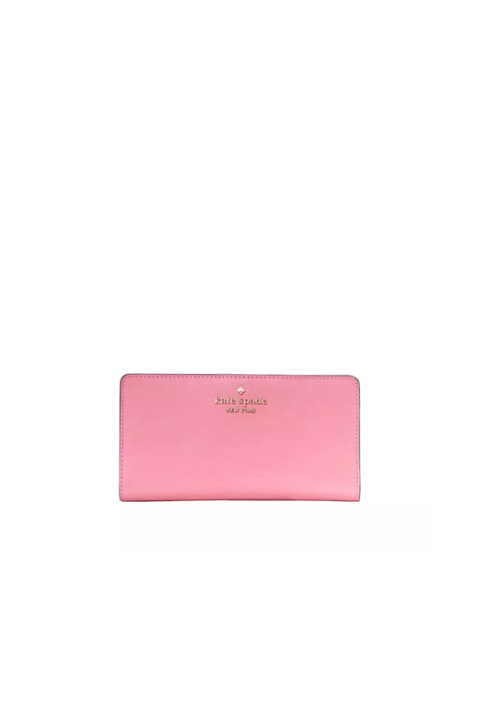 Kate Spade Madison Large Slim Bifold Wallet In Blossom Pie KC579