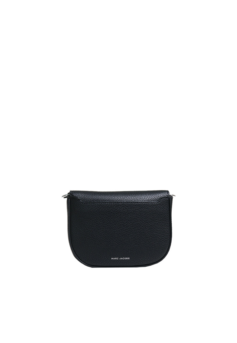 Marc Jacobs Turnlock Logo Mini Crossbody Bag In Black 4R3HMS002H02