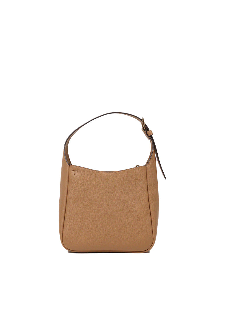 Tory Burch Thea Small Slouchy Shoulder Bag In Tiramisu 170244