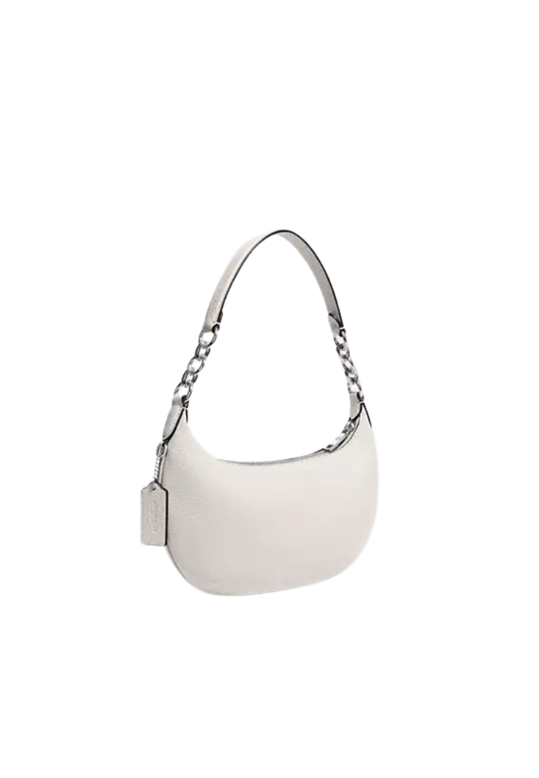 ( PREORDER ) Coach Payton Hobo Shoulder Bag In Silver Chalk CE619