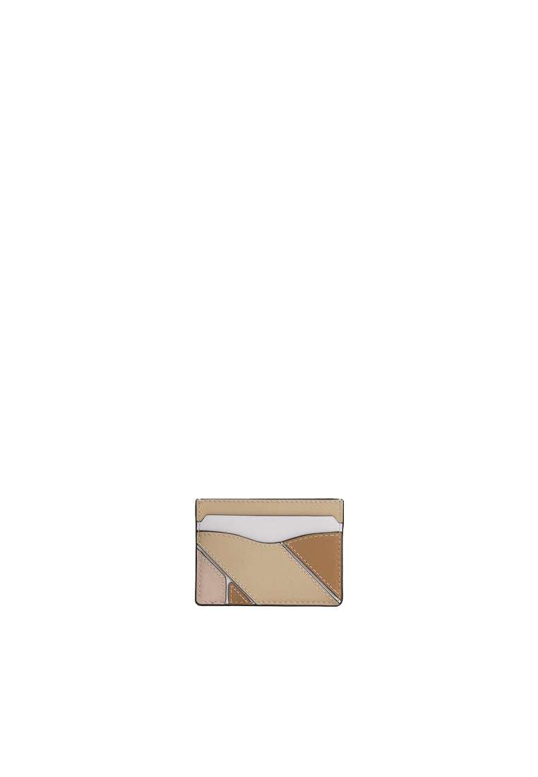Tory Burch Emerson Colorblock Slim Card Case In Soft Serve/Optic White/Shortbread 168320