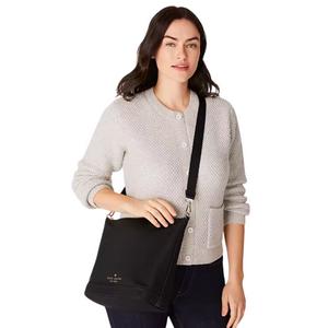 Kate Spade Chelsea Duffle Crossbody Bag In Black KC444