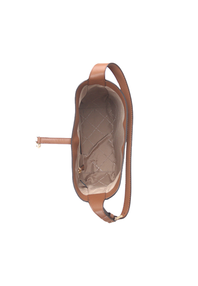 Michael Kors Lyra Bucket Shoulder Bag In Vanilla 35F4G1YS5B