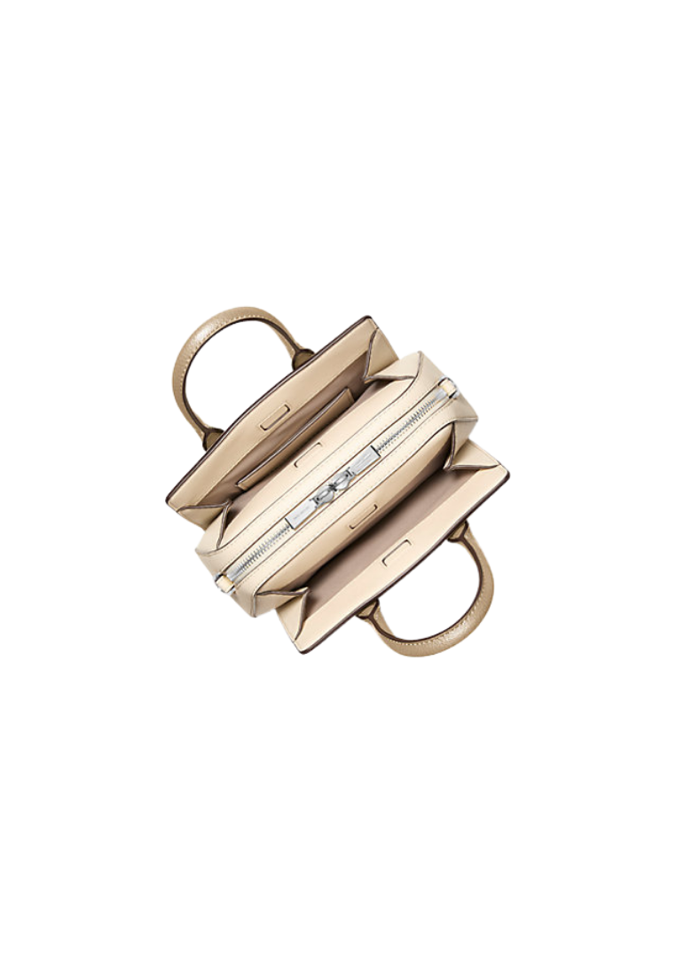 ( PREORDER ) Michael Kors Laila Extra-Small Color-Block Leather Crossbody Bag In Oxblood Multi 32F5S9IC0T