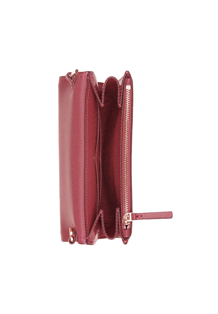 Tory Burch Emerson Patent Chain Crossbody Bag In Pink Ginger 139427