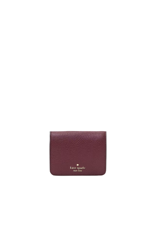 Kate Spade Lena Small Billfold Wallet In Cherrywood KH788