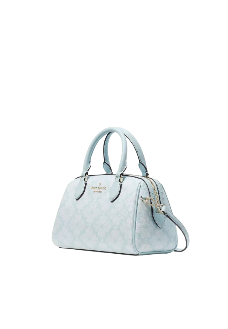 Kate Spade Spade Flower Dolly Duffle Crossbody Bag In Blue Glow KG483