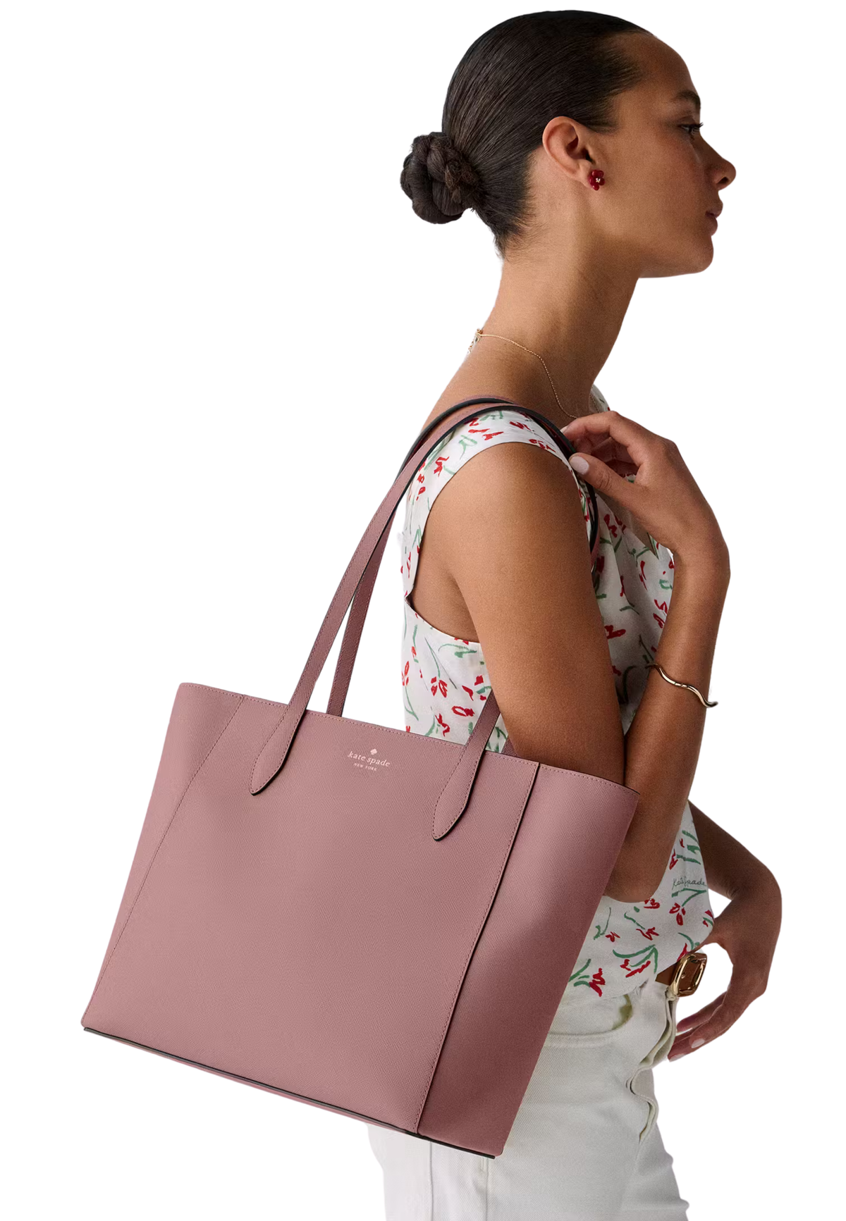 Kate Spade Dana Tote Bag In Dusk Rose KP071