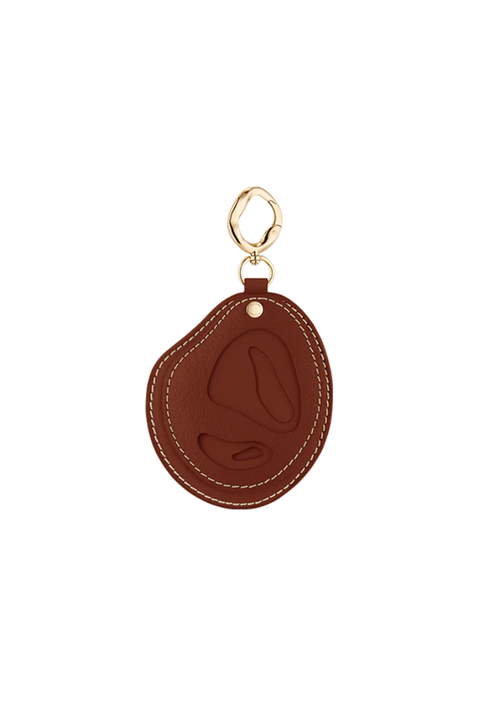 ( PREORDER ) Polene Atla Mirror Charm In Duo Cognac
