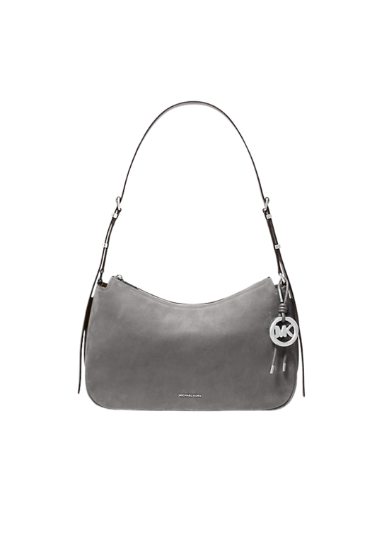 ( PREORDER ) Michael Kors Nolita Medium Nubuck Shoulder bag In Storm 30F5SY5M2L