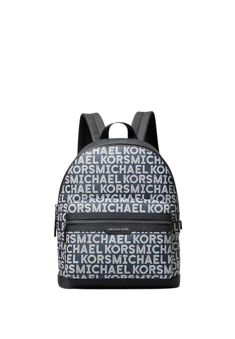( PREORDER ) Michael Kors Cooper Medium Graphic Logo Backpack In Bright White 37F5LCOB2X