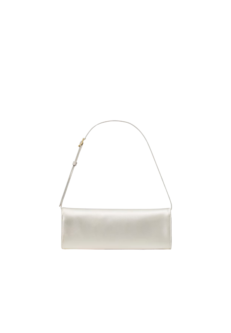 ( PREORDER ) Kate Spade Deco Satin Soft Mini Shoulder Bag In Cream KN971