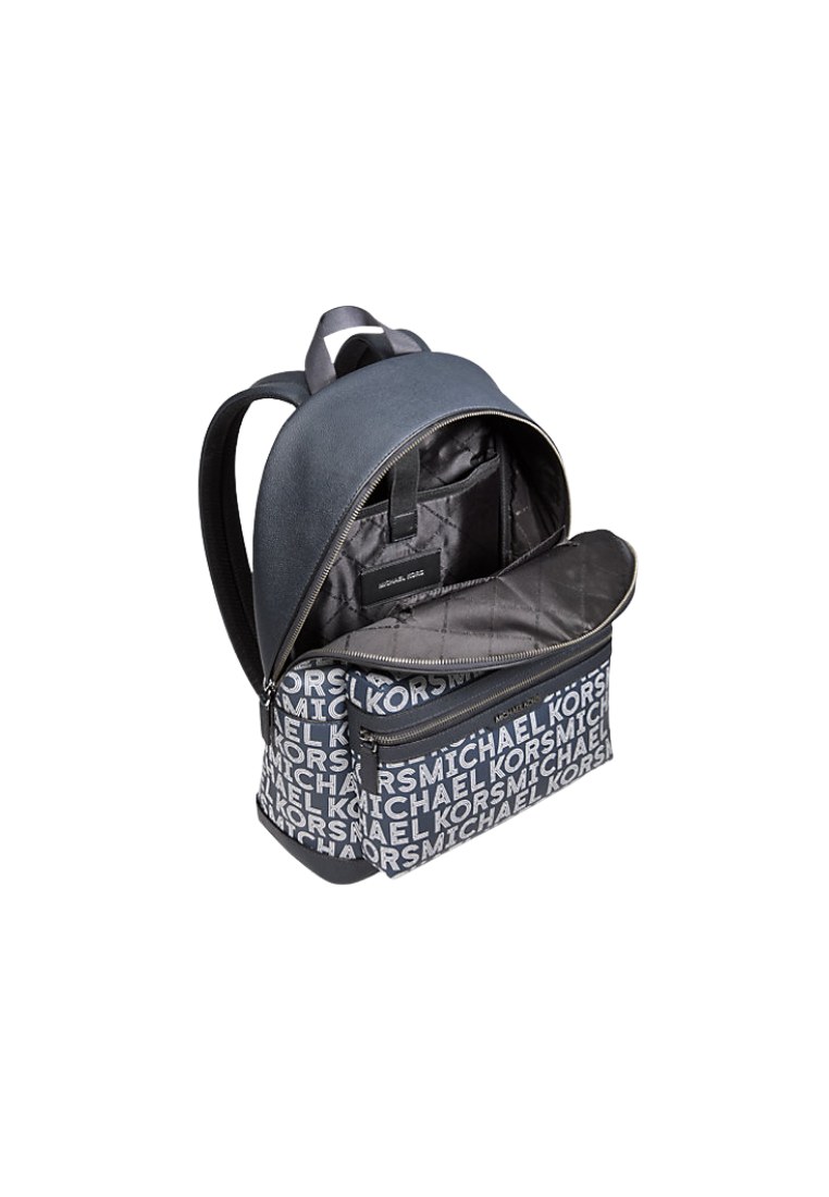 ( PREORDER ) Michael Kors Cooper Medium Graphic Logo Backpack In Bright White 37F5LCOB2X