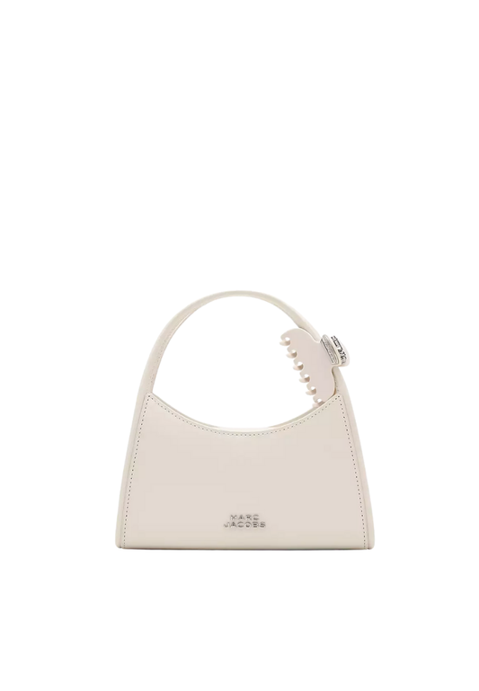 ( PREORDER ) Marc Jacobs The Glam Claw Clip Crossbody Bag In Cotton White 2P5HCR010H02