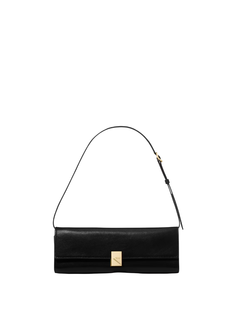 ( PREORDER ) Kate Spade Deco Soft Mini Shoulder Bag In Black KN378
